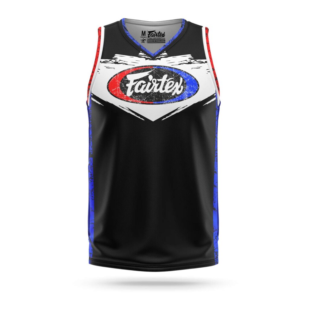 Fairtex jersey multicolor grunge shield back