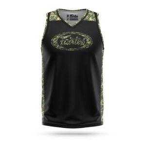 Fairtex black camo panel jersey