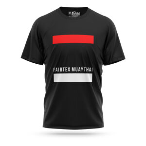 Fairtex Muay-Thai t-shirt double stripe black