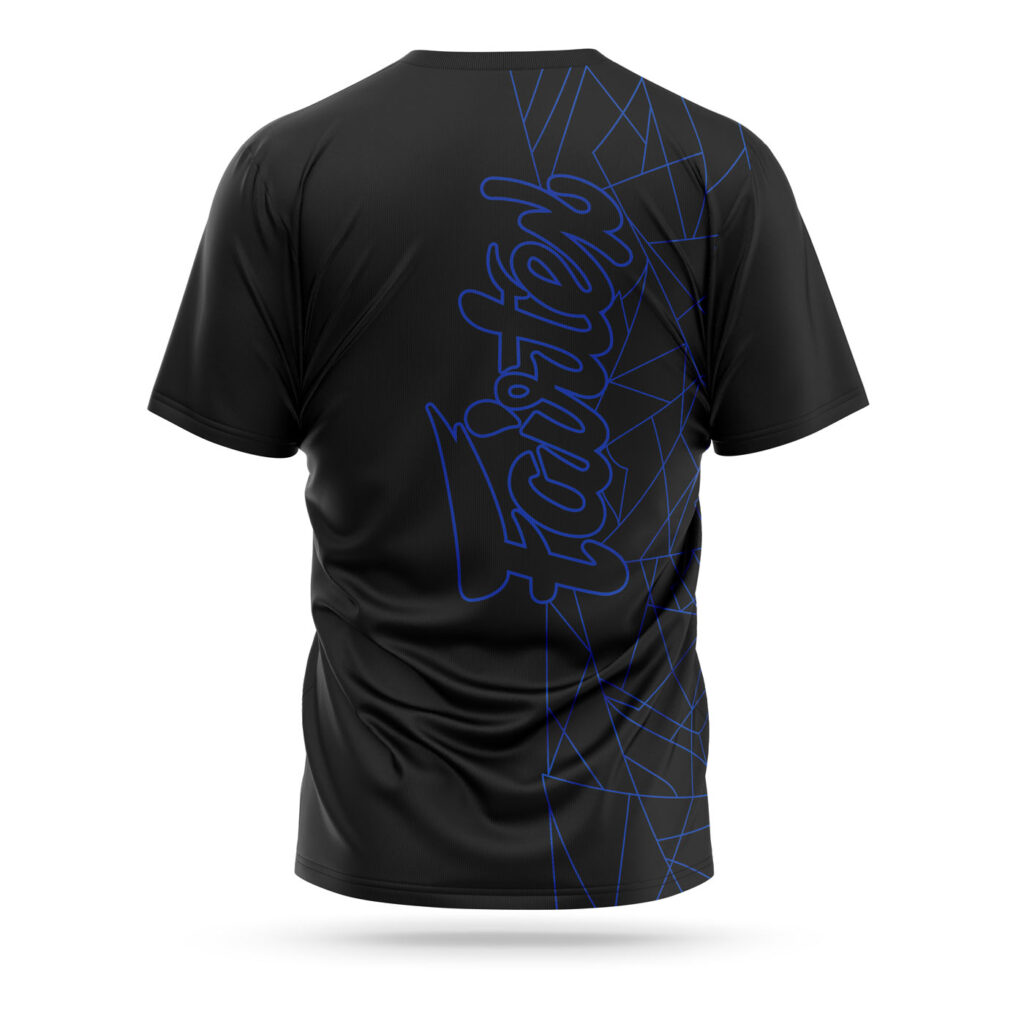 Fairtex Lamborghini sport t-shirt black blue