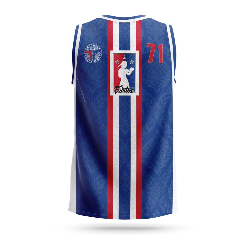 Fairtex Muay-Thai NBA jersey blue