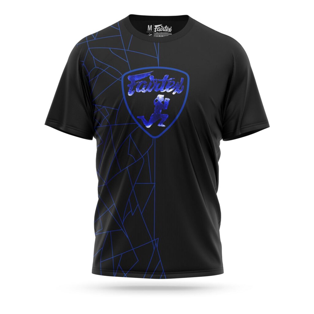 Fairtex Lamborghini sport t-shirt black blue