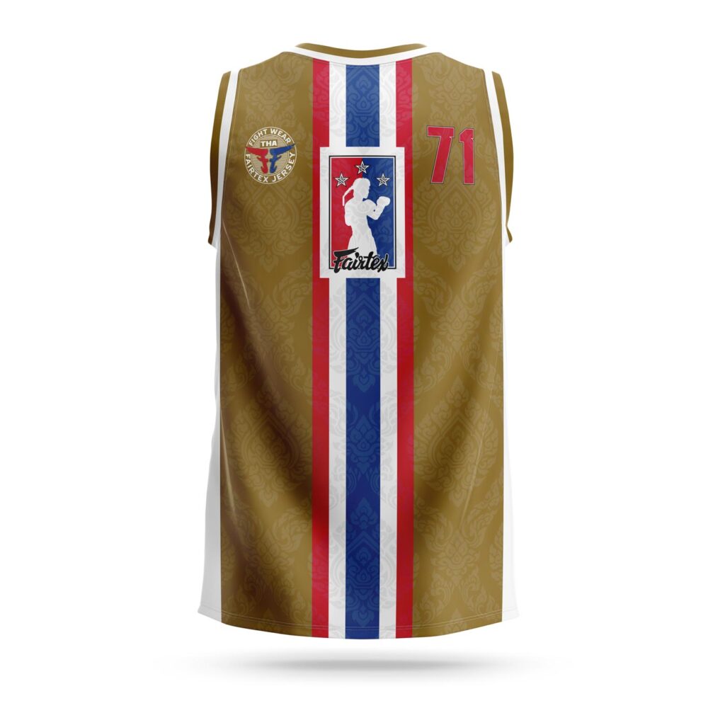 Fairtex Muay-Thai NBA jersey brown