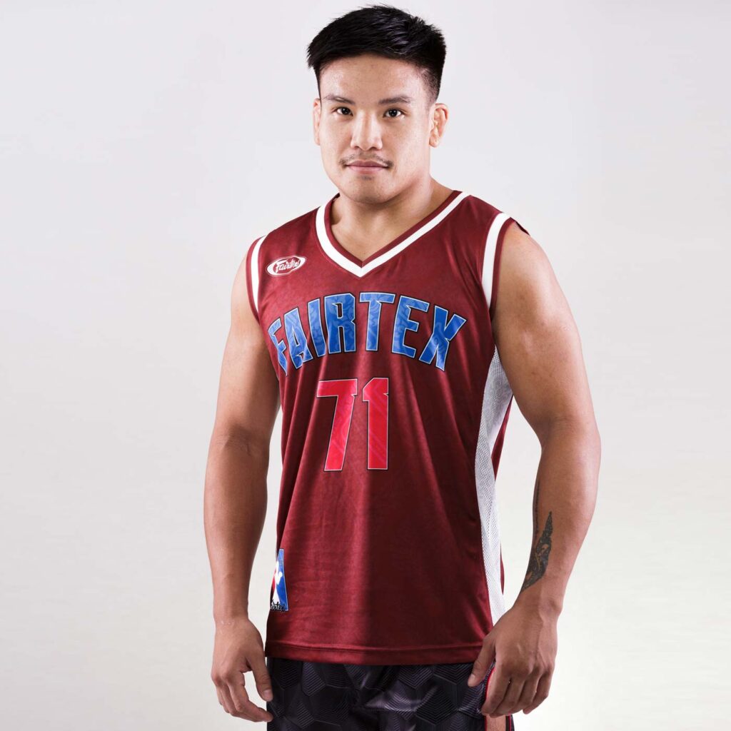 Fairtex Muay-Thai NBA jersey maroon