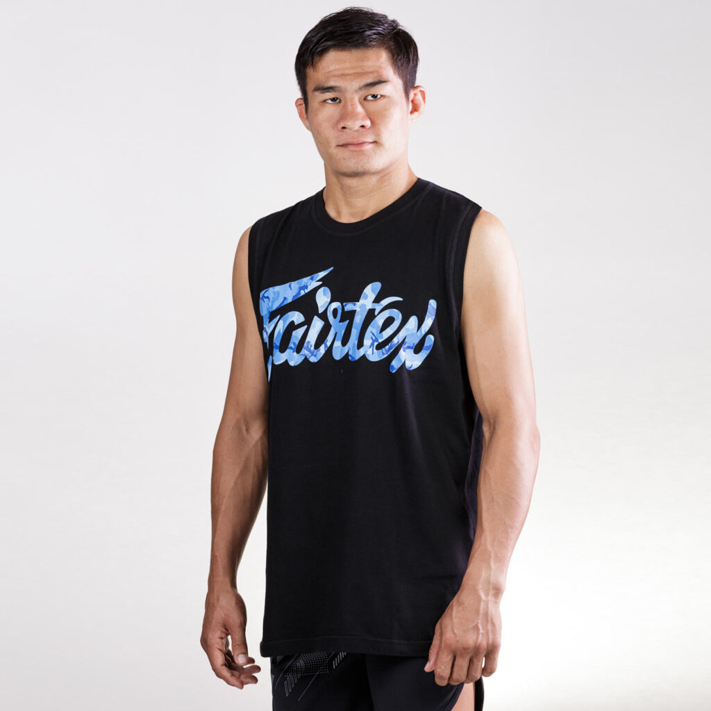 Fairtex Saemapetch sleeveless camo t-shirt