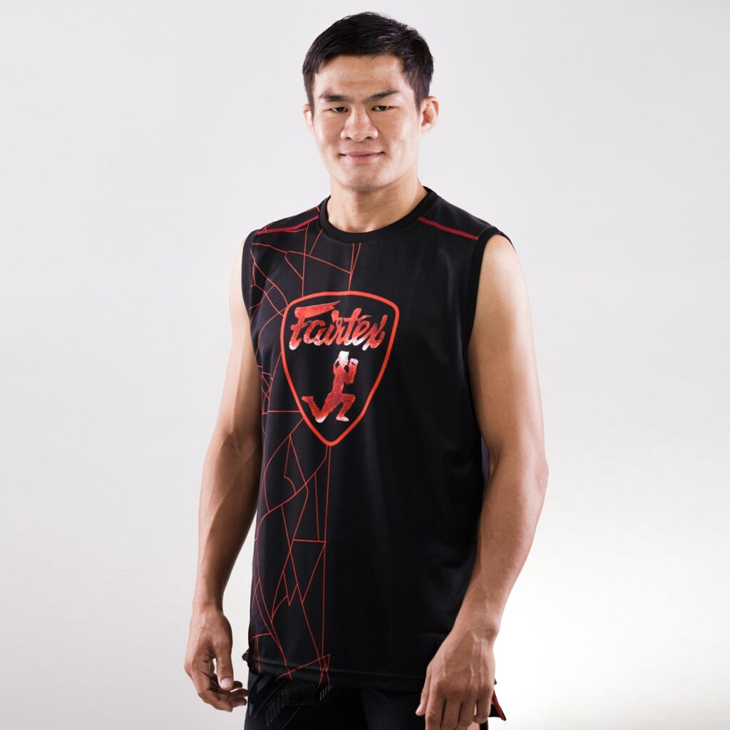 Saemapetch Fairtex sleeveless Lamborghini sport shirt