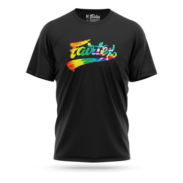 Fairtex Tie-dye sport t-shirt black