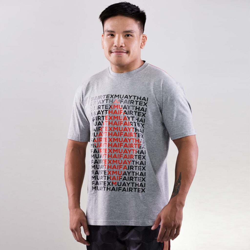 Fairtex t-shirt Muay-Thai diamond grey