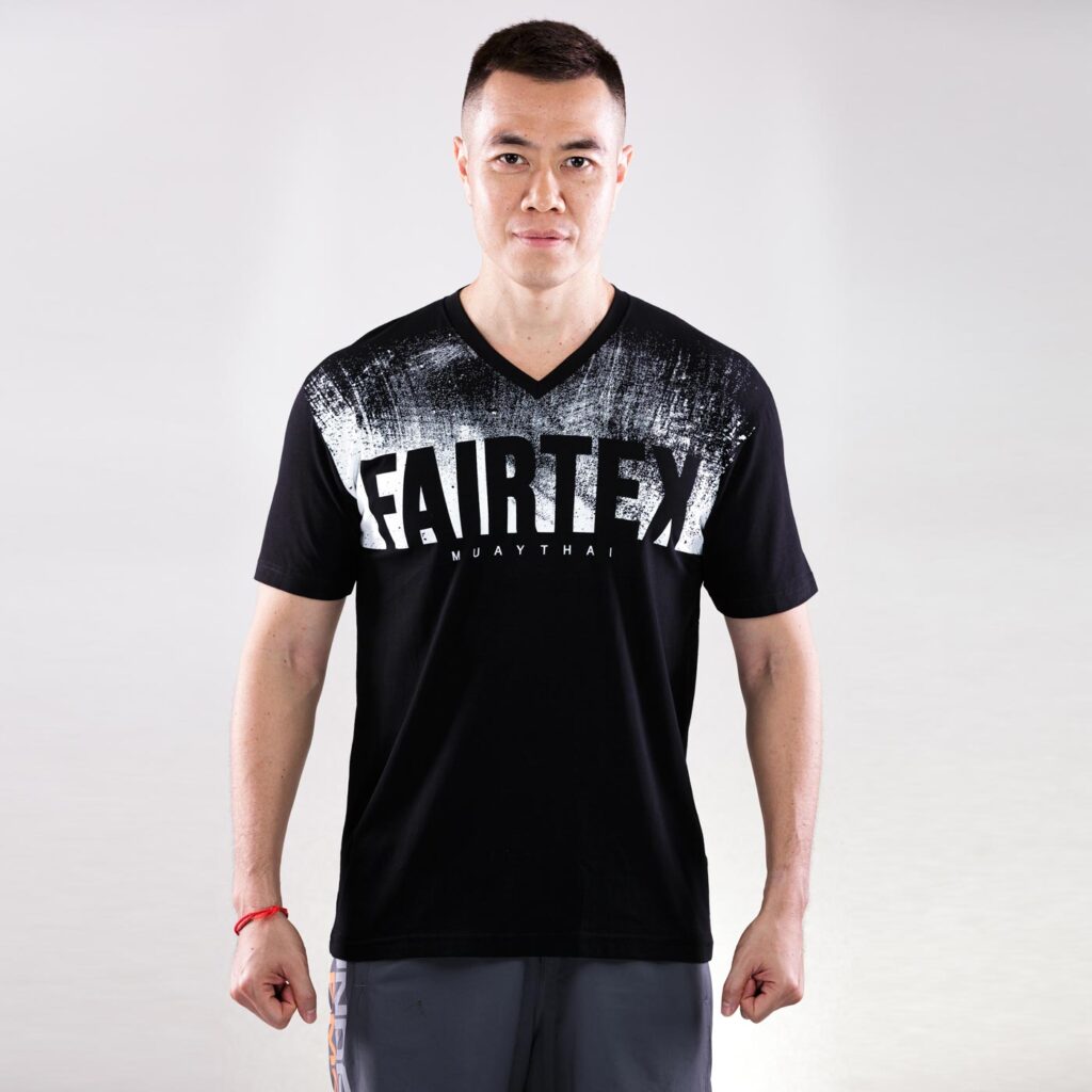 Fairtex t-shirt plastered black