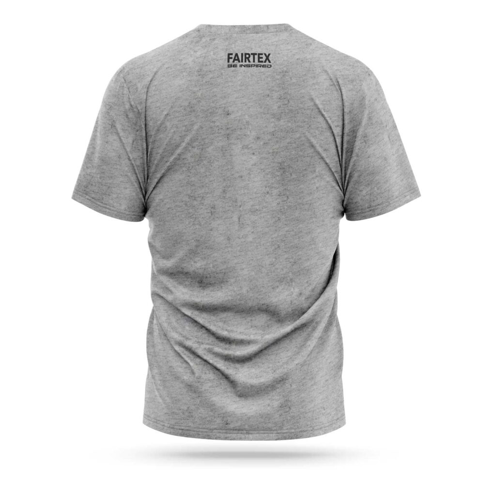 Fairtex Muay-Thai t-shirt double stripe gray