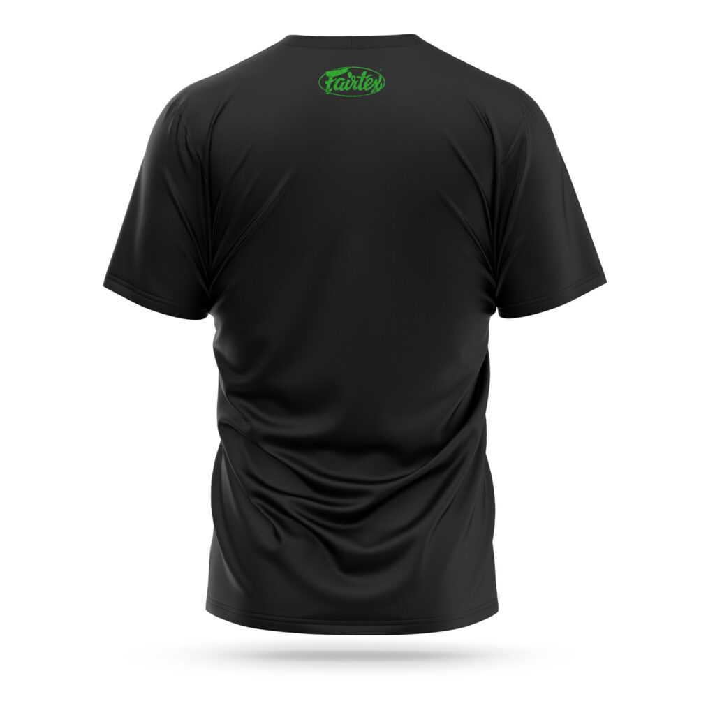 Fairtex green shredded logo t-shirt