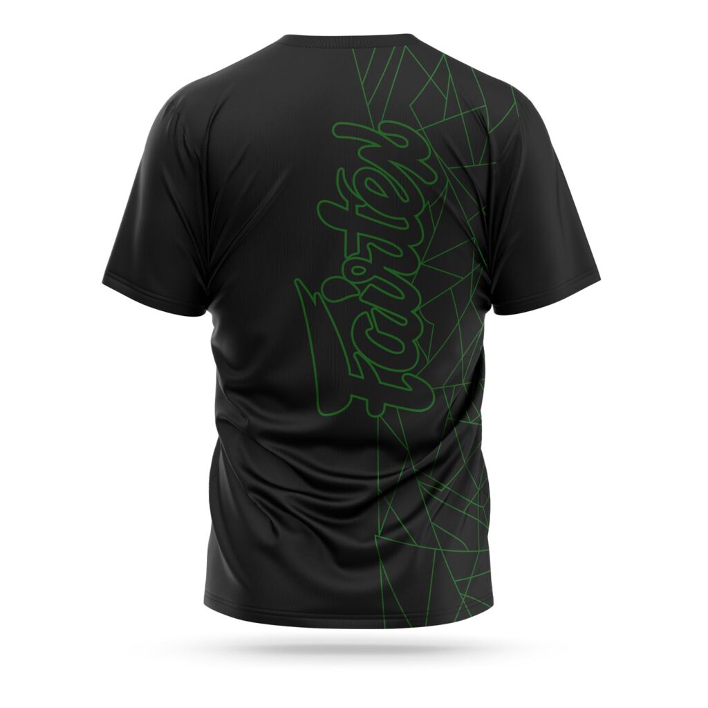 Fairtex Lamborghini sport t-shirt black green