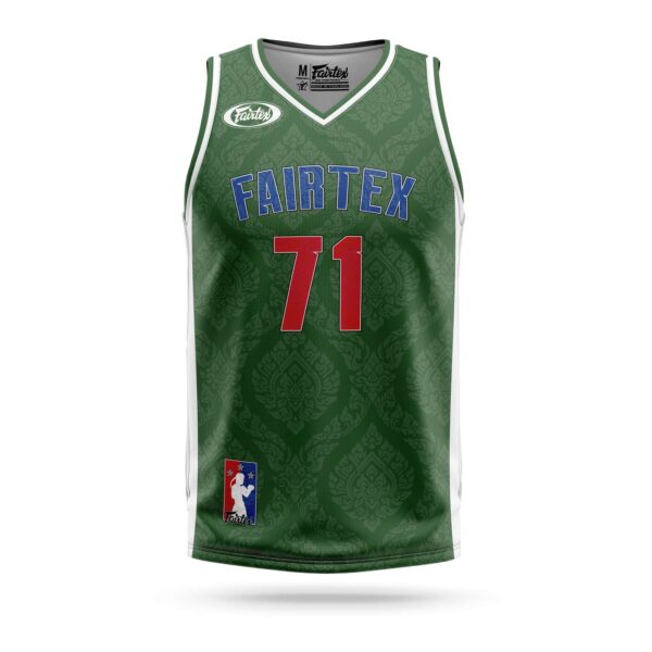 Fairtex Muay-Thai NBA jersey green