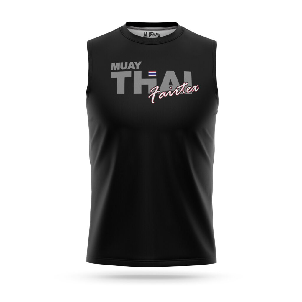 Fairtex sleeveless Muay-Thai t-shirt gray