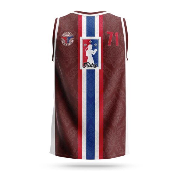 Fairtex Muay-Thai NBA jersey maroon
