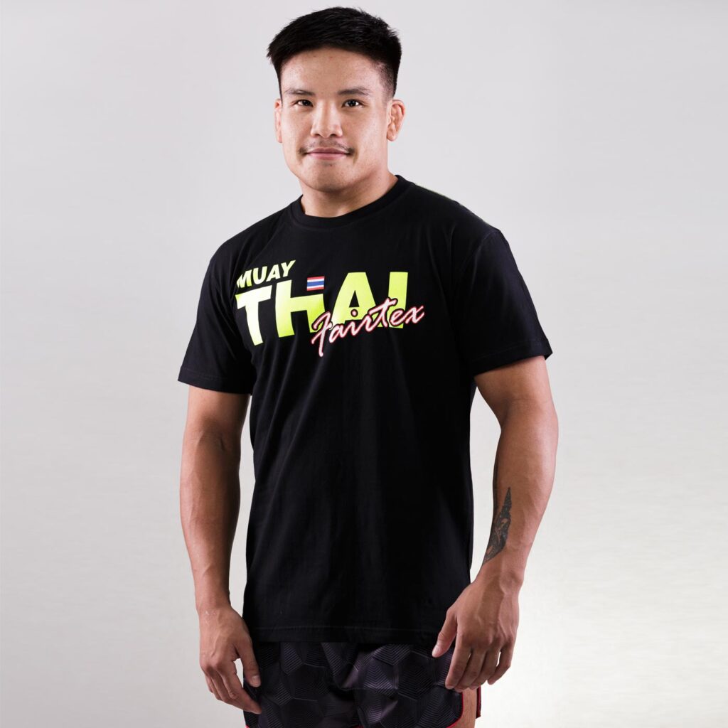 Muay-Thai Fairtex t-shirt neon yellow