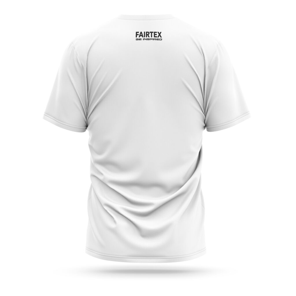 Fairtex Muay-Thai t-shirt double stripe white