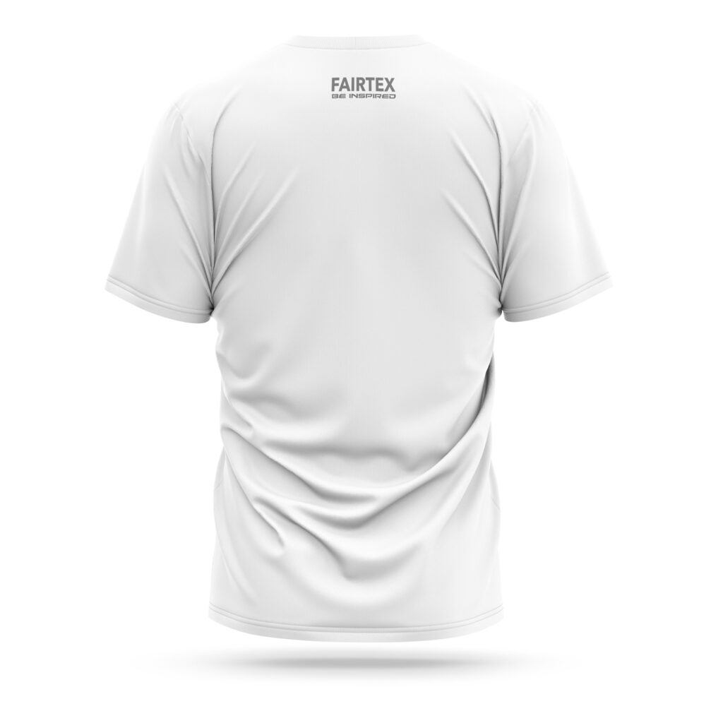 Fairtex mud grunge t-shirt white