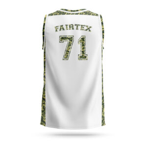 Fairtex black camo panel white