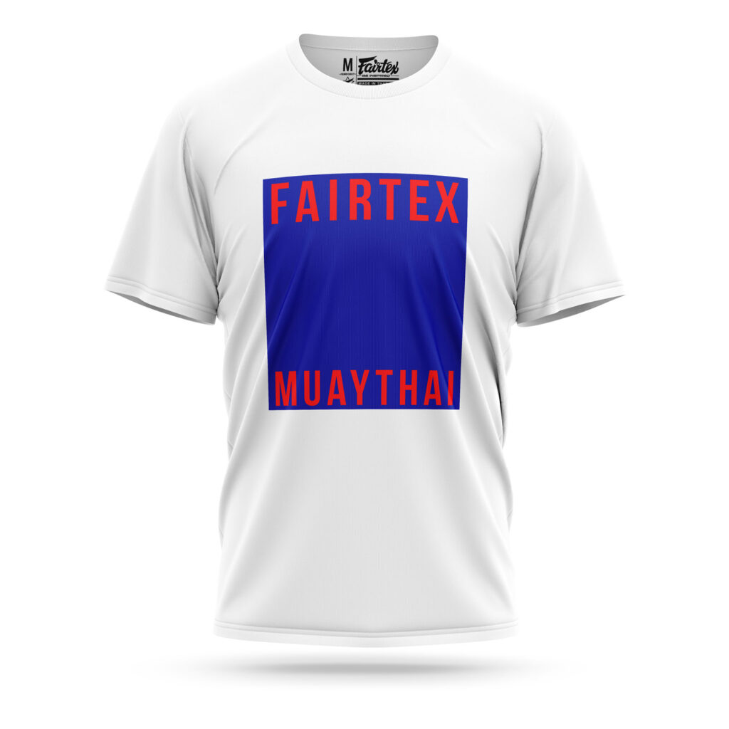 Fairtex Muay-Thai square t-shirt white