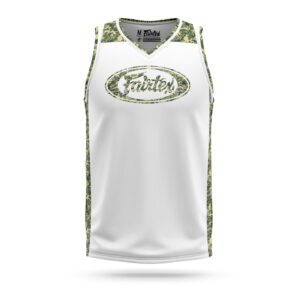 Fairtex black camo panel white