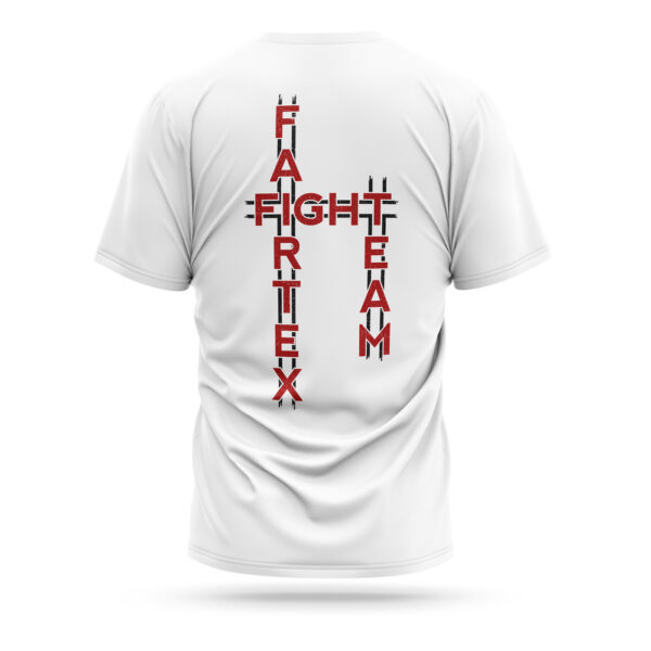 Fairtex fight team t-shirt 2021 white red