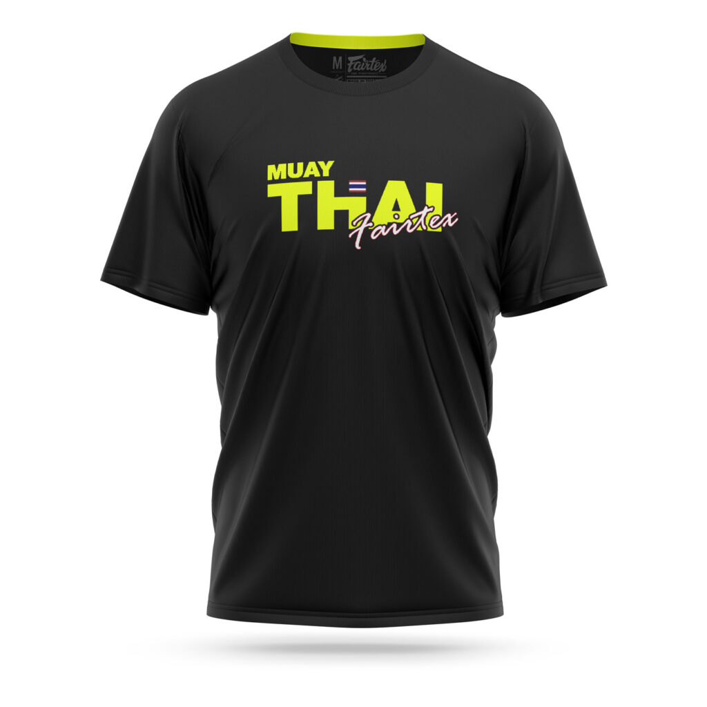 Muay-Thai Fairtex t-shirt neon Yellow