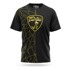 Fairtex Lamborghini sport t-shirt black yellow