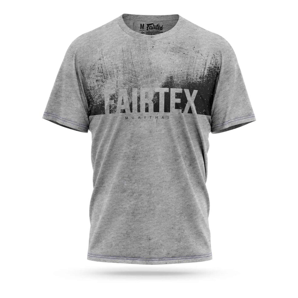 Fairtex t-shirt plastered gray