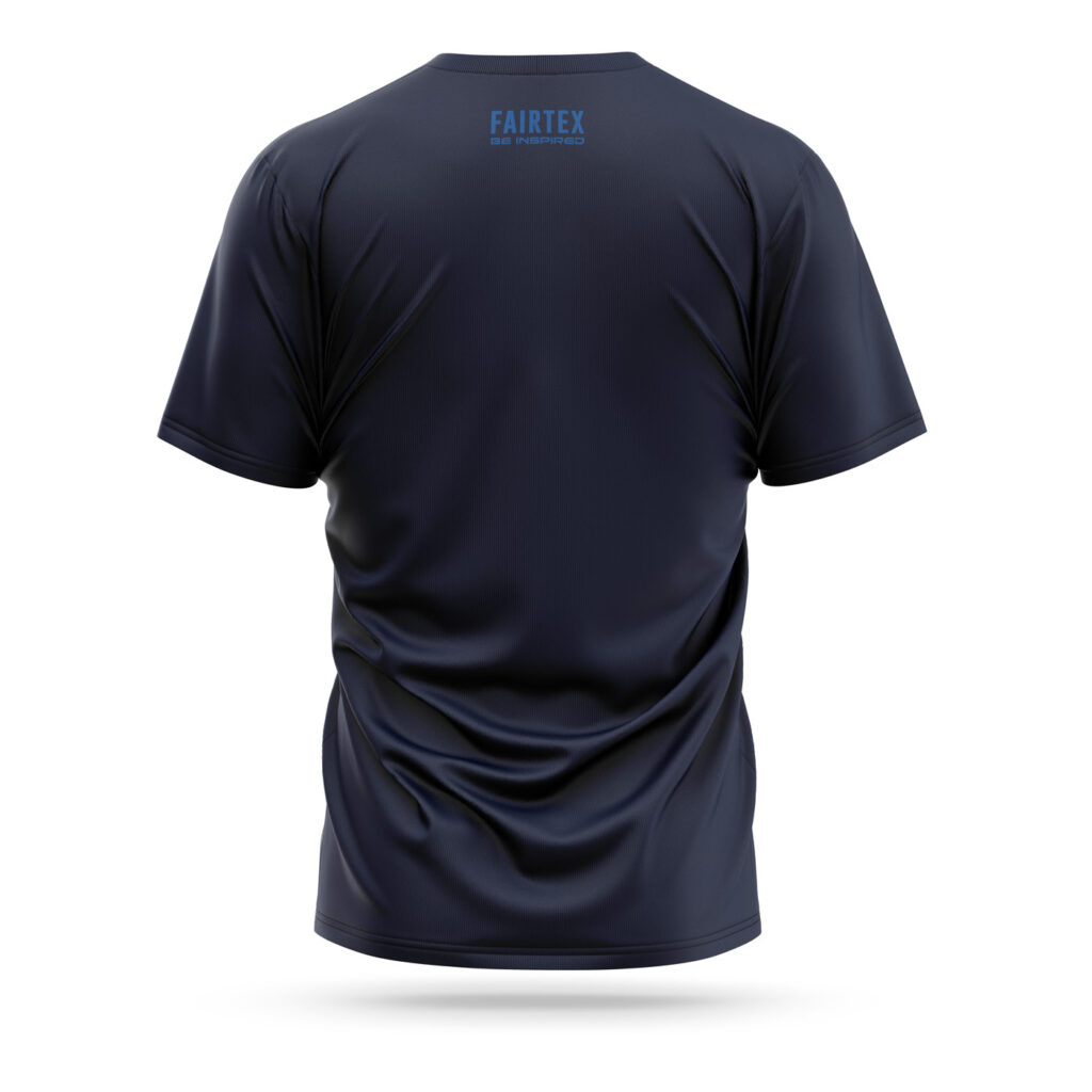 Fairtex t-shirt plastered blue