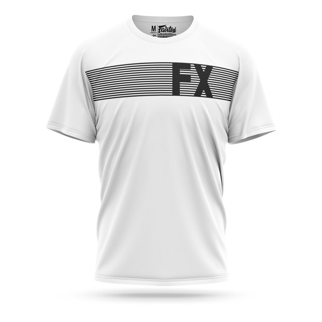 Fairtex FX t-shirt striped white