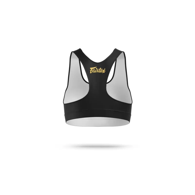 Fairtex sport bra classic gold back