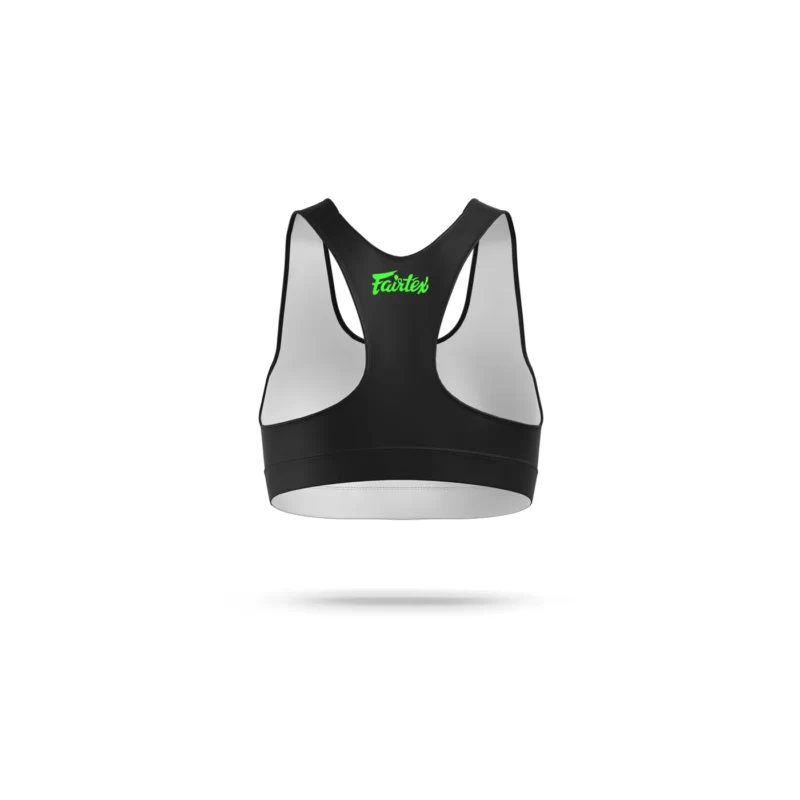 Fairtex sport bra classic neon green