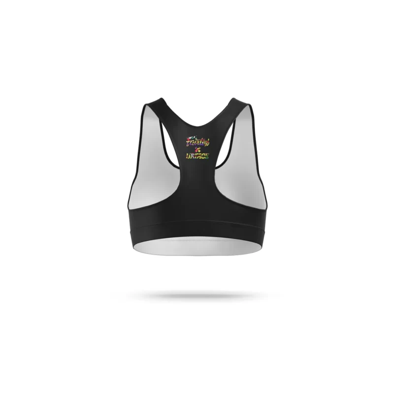 Fairtex sport bra urface font back