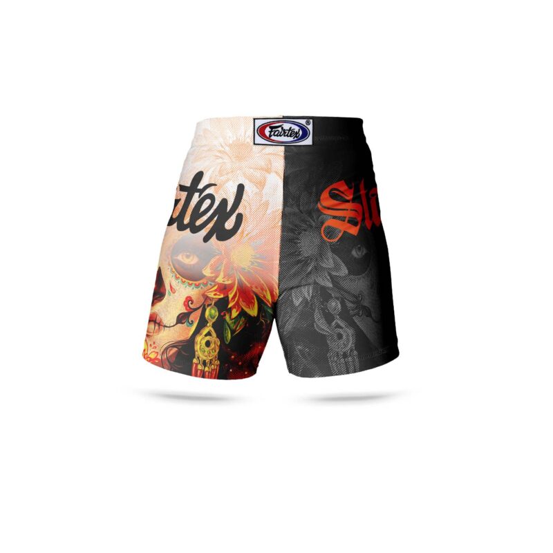 Stamp Fairtex orange One Championship compression short