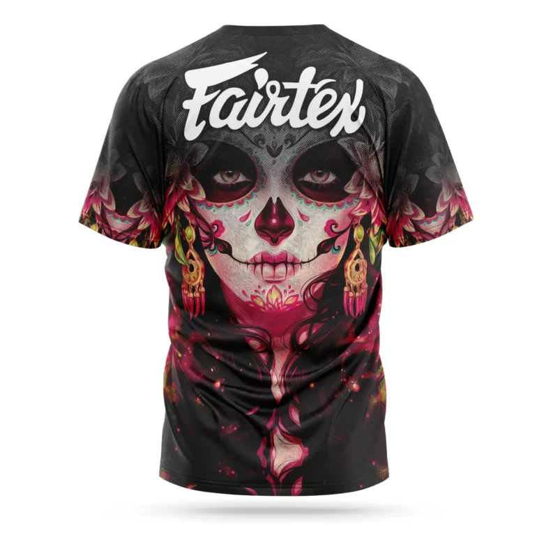 Stamp fairtex sugaskull t-shirt black